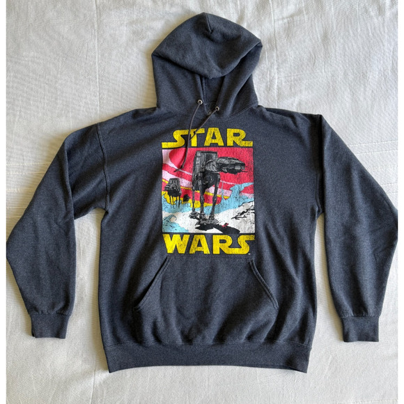 Star Wars Men's Grey Hoodie / Sweater Size M - Picture 1 of 4